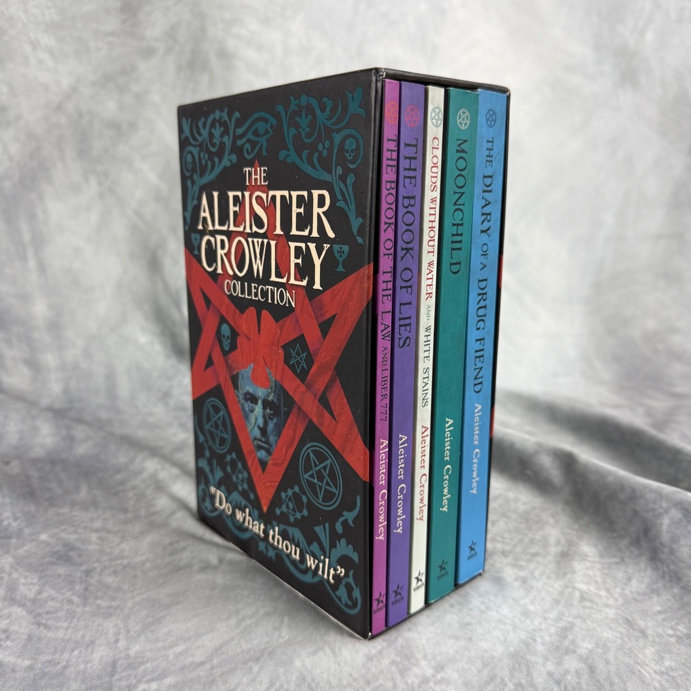 The Aleister Crowley Collection 5 Book Box Set Sirius Occult Thelema Paperback